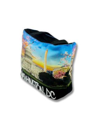 Washington DC Cherry Blossom Colorful Shoulder Bag