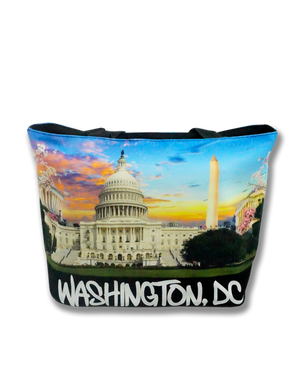 Washington DC Cherry Blossom Colorful Shoulder Bag