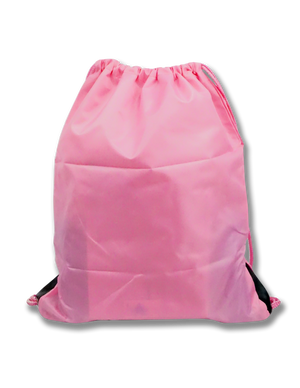 USA with Flag Drawstring Bag Pink