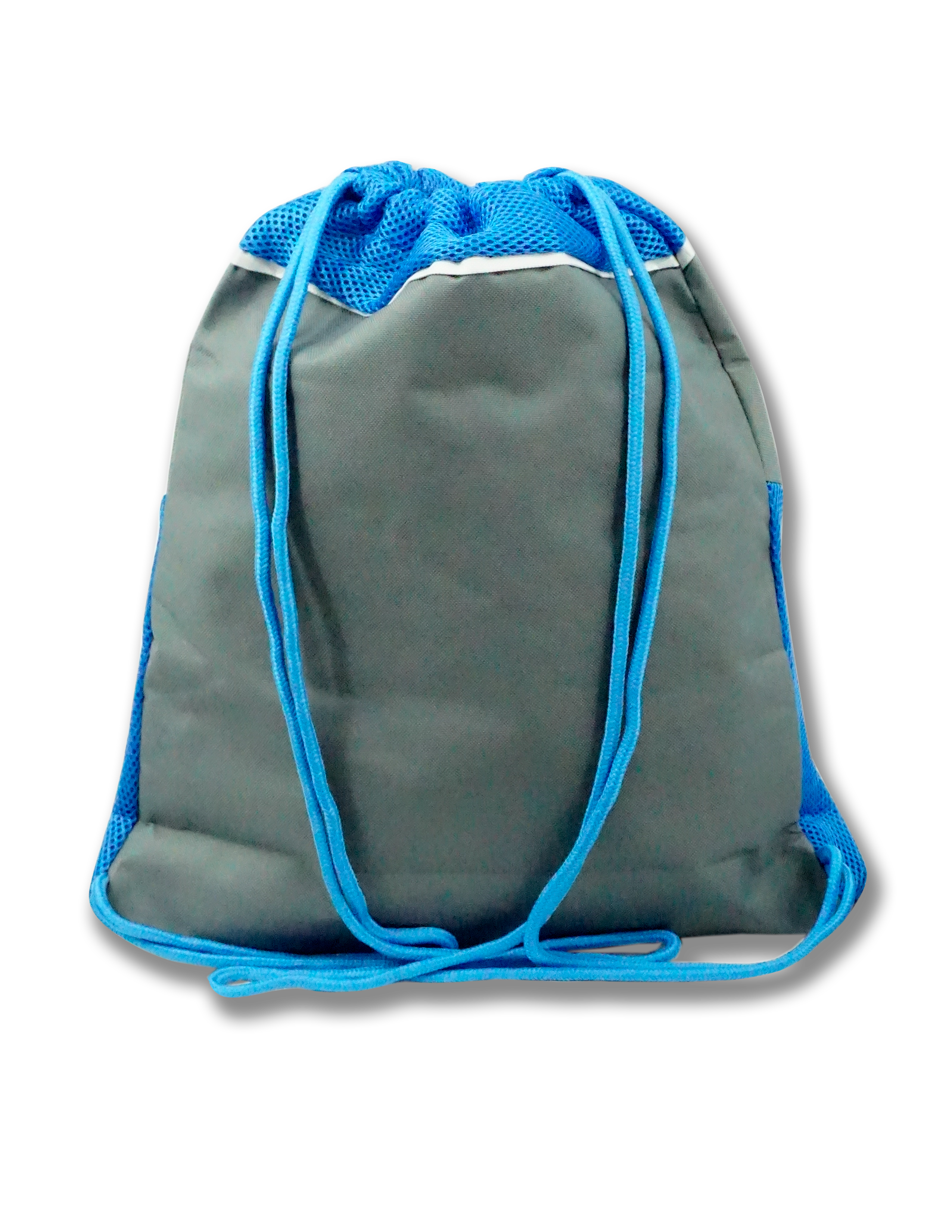 Authentic Washington DC Drawstring Bag Charcoal/Turquoise