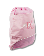 Washington DC Drawstring Bag Pink