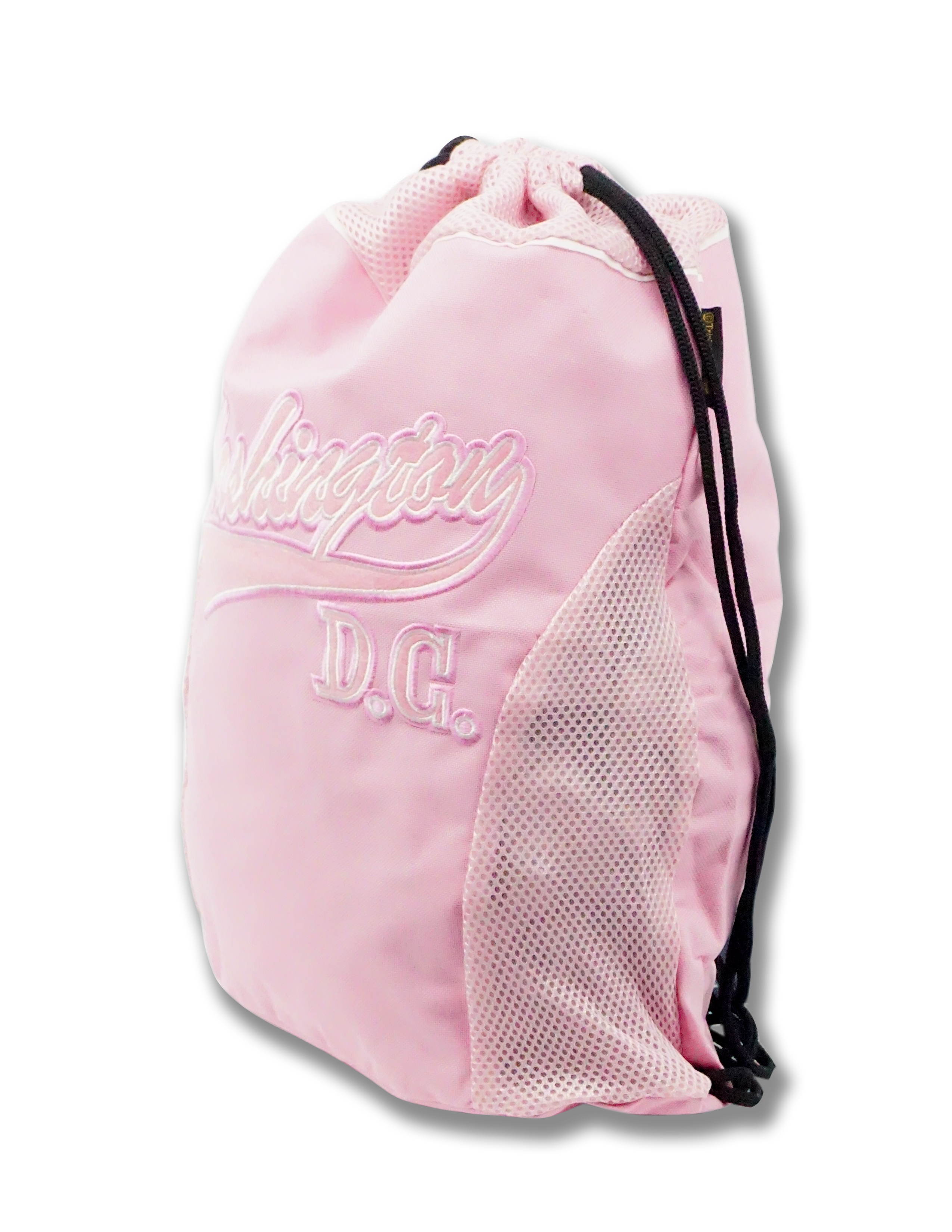 Washington DC Drawstring Bag Light Pink