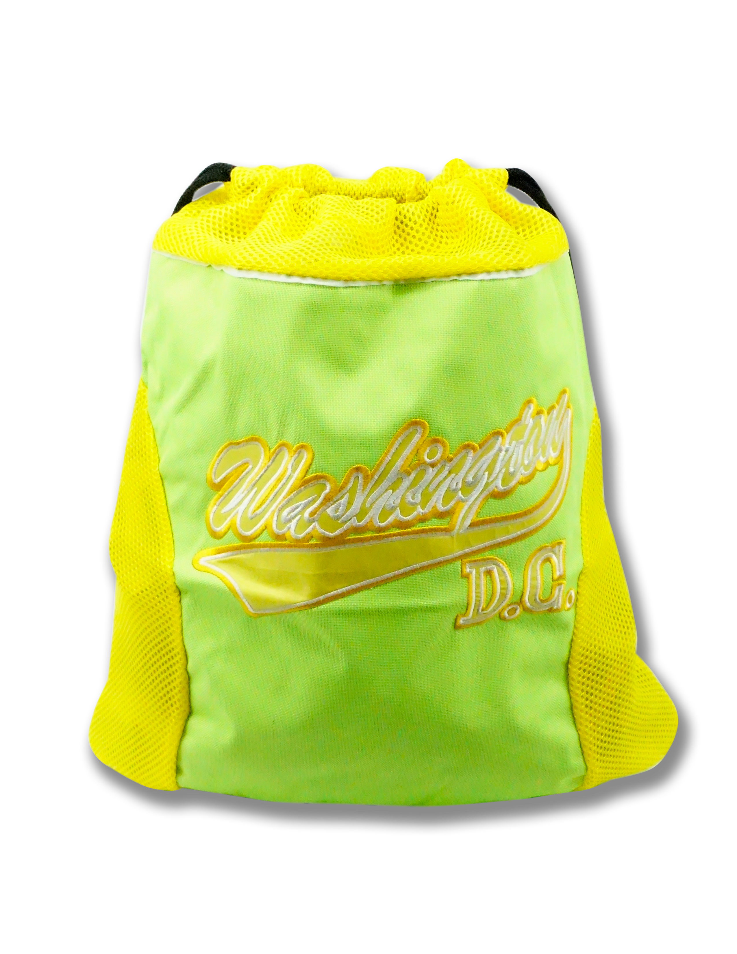 Washington DC Drawstring Bag Lime Green/Yellow