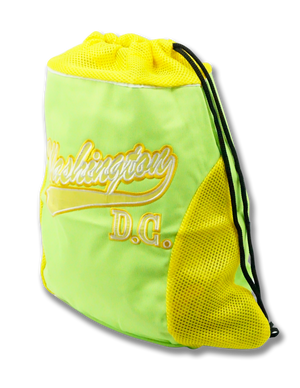 Washington DC Drawstring Bag Lime Green/Yellow