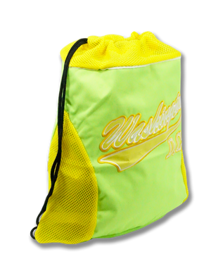 Washington DC Drawstring Bag Lime Green/Yellow