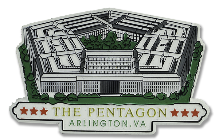 The Pentagon Fridge Magnet