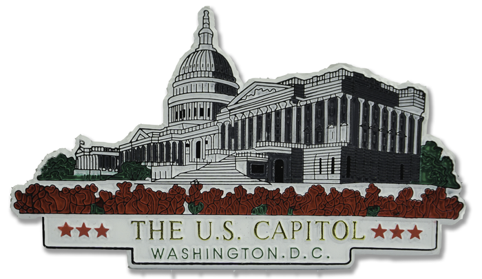 The U.S Capitol Washington D.C. Fridge Magnet