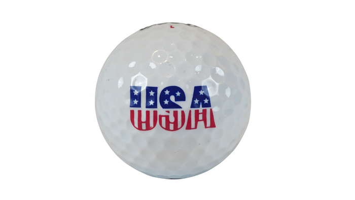 USA Star Stripe Golf Ball