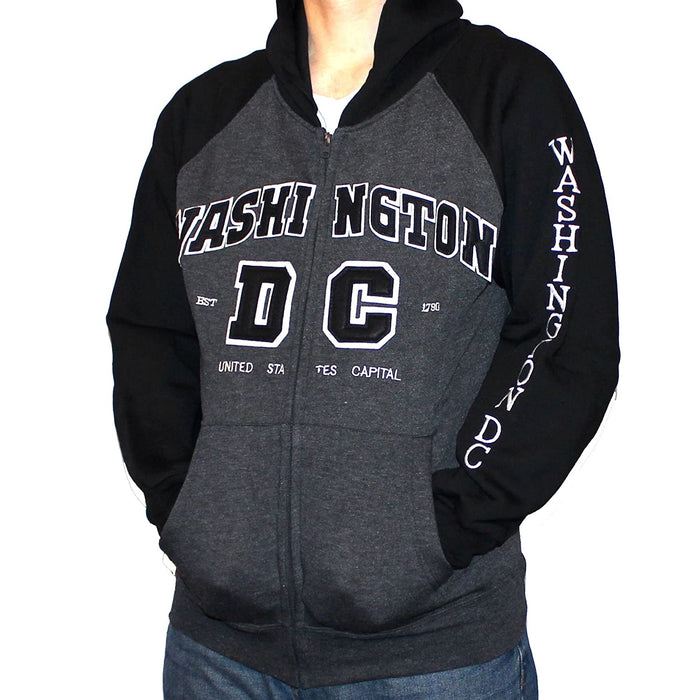 Washington DC Two Toned Hoodie