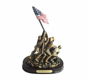 Washington DC Us Marine Corps War Memorial Figurine: The Iwo Jima Memorial