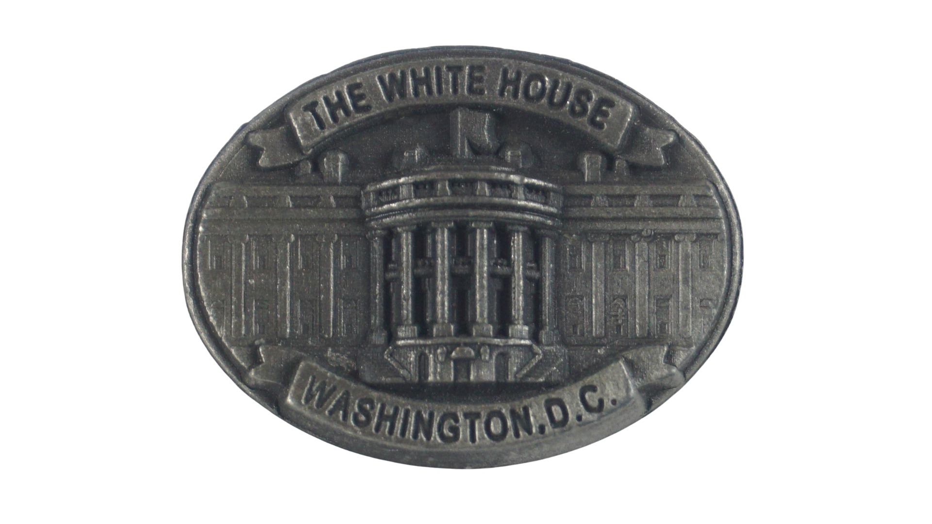 2D White House Pewter Lapel Pin