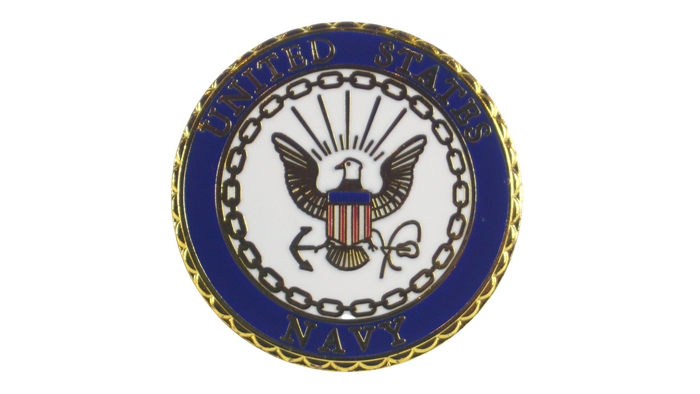 Navy Logo Lapel Pin