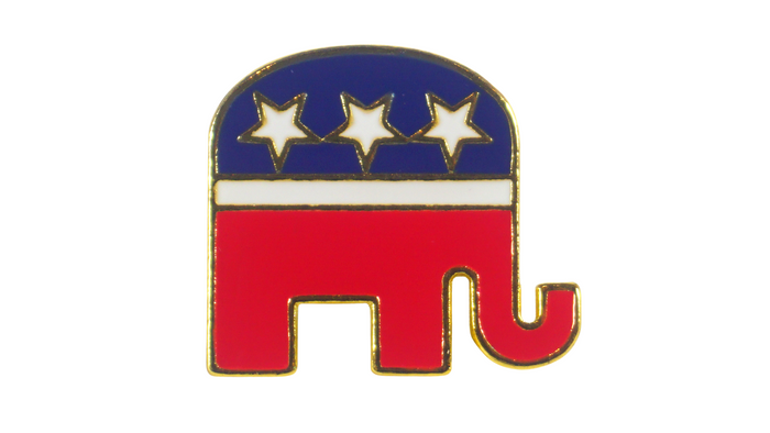 Official Republican Party Lapel Pin