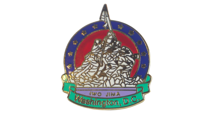 Iwo Jima Lapel Pin