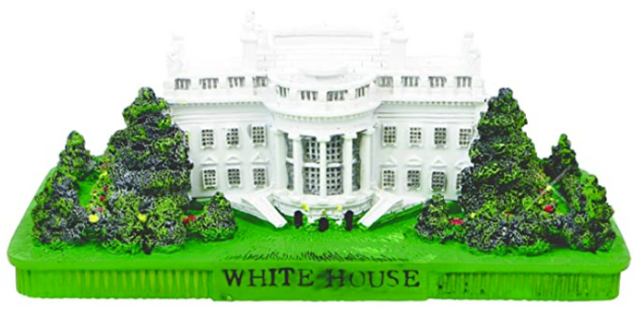 The White House Poly Replica Washington DC Souvenirs