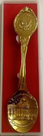 The White House Gold Collectible Spoon