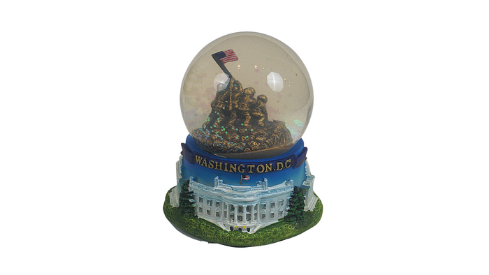 Iwo Jima Memorial Snow Globe