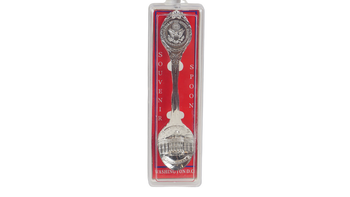 White House Chrome Collectible Spoon