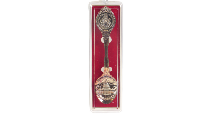 U.S Capitol Chrome Collectible Spoon