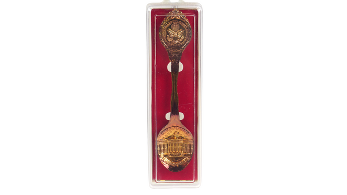 White House Gold Collectible Spoon