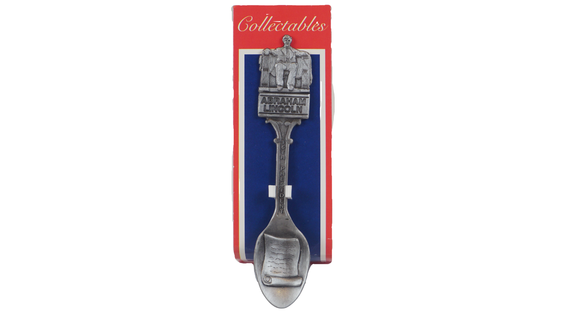 Abraham Lincoln Collectible Spoon - Pewter
