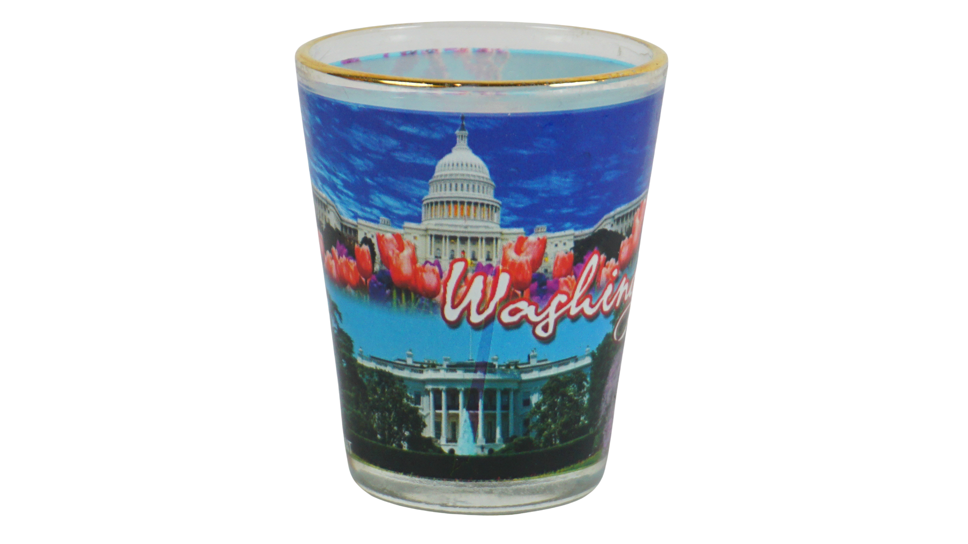 Shot Glass Five Monuments