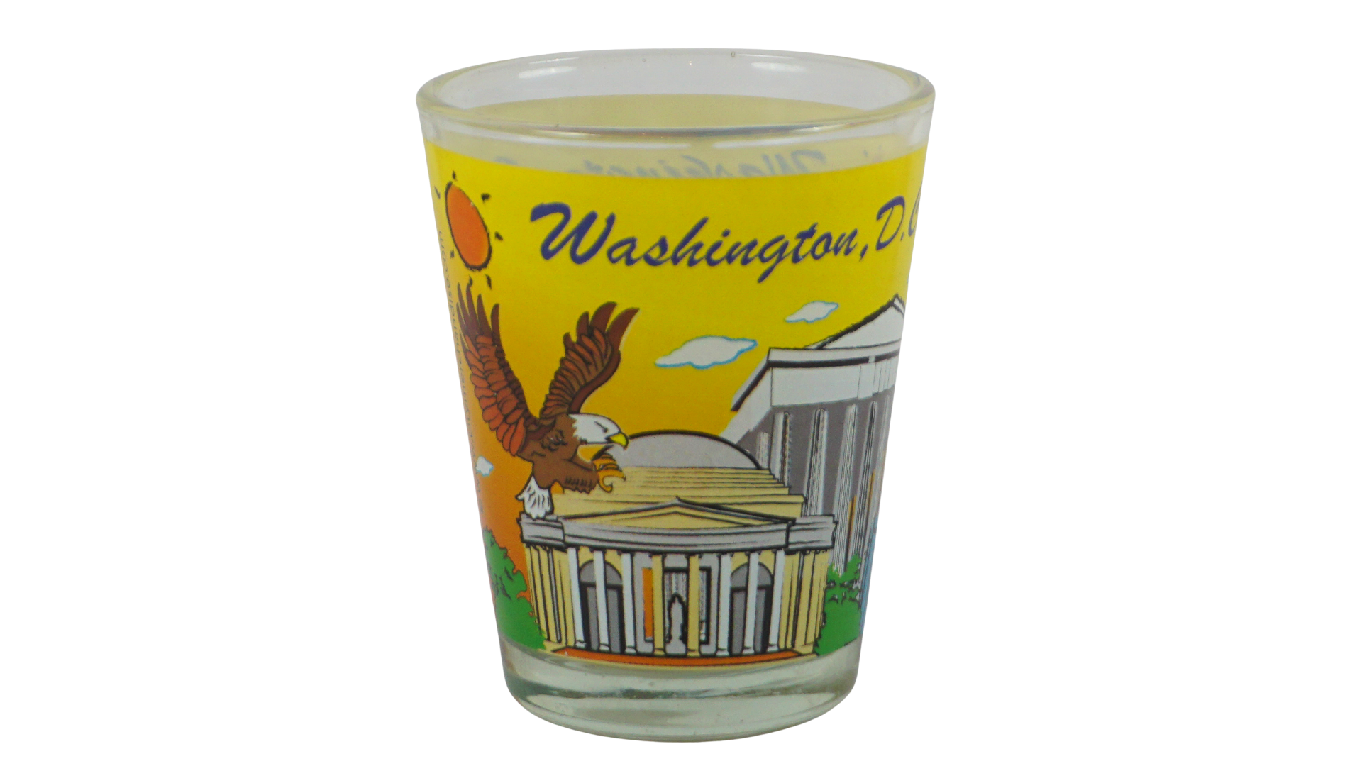Shot Glass Washington D.C Panorama