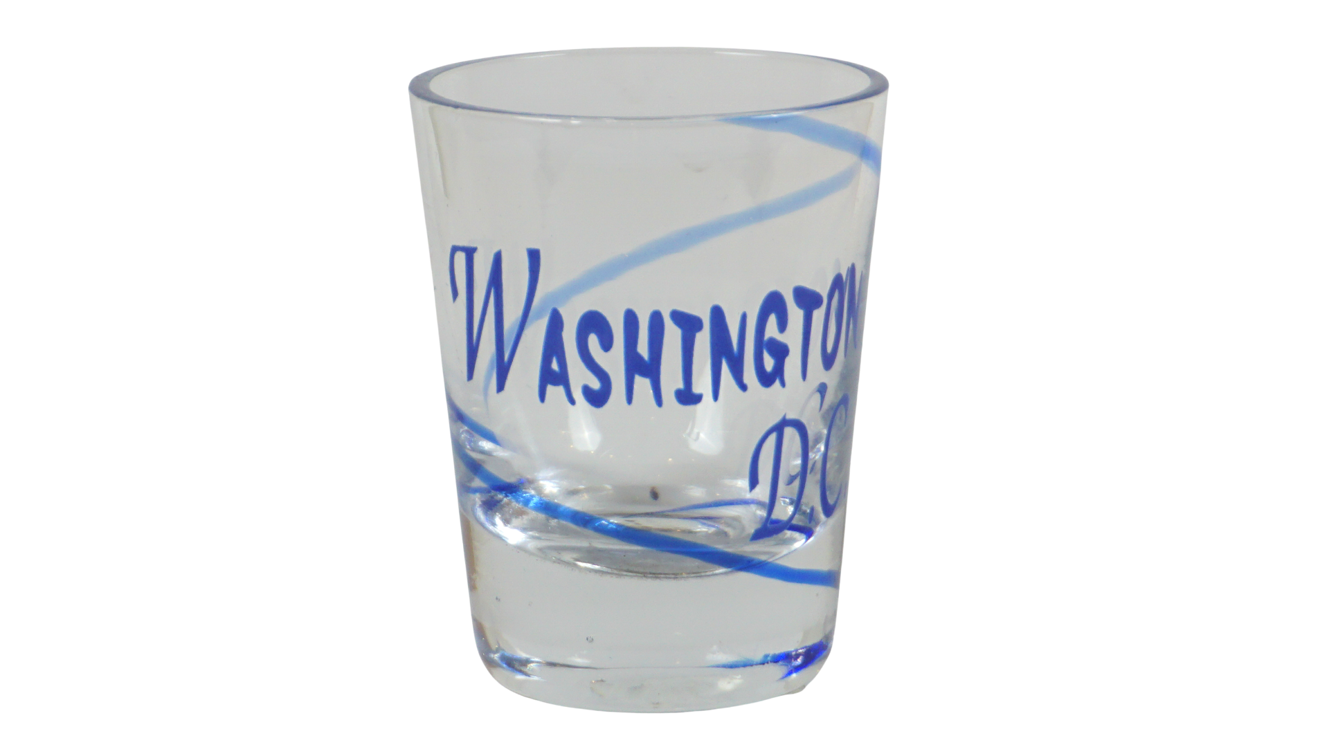 Shot Glass Washington D.C Blue