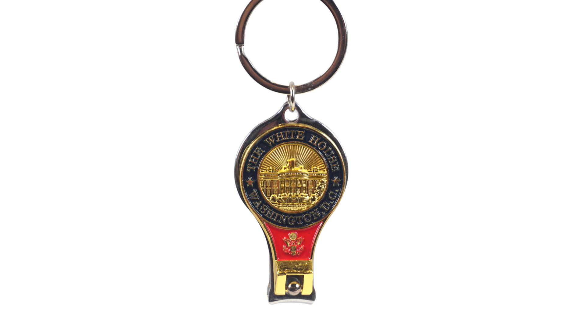 U.S Capitol Gold nail clipper Keychain