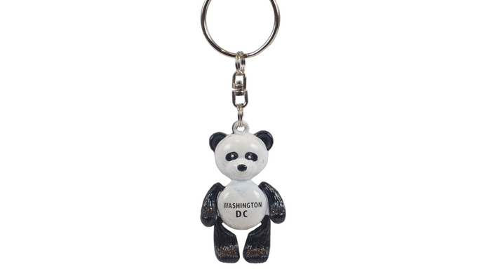 Washington D.C Panda key chain