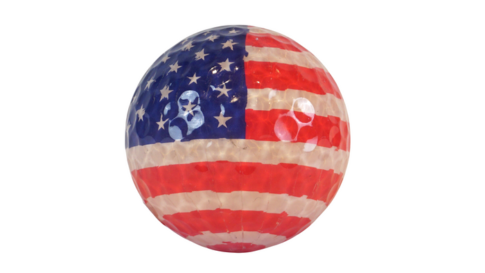 American Flag Golf Ball