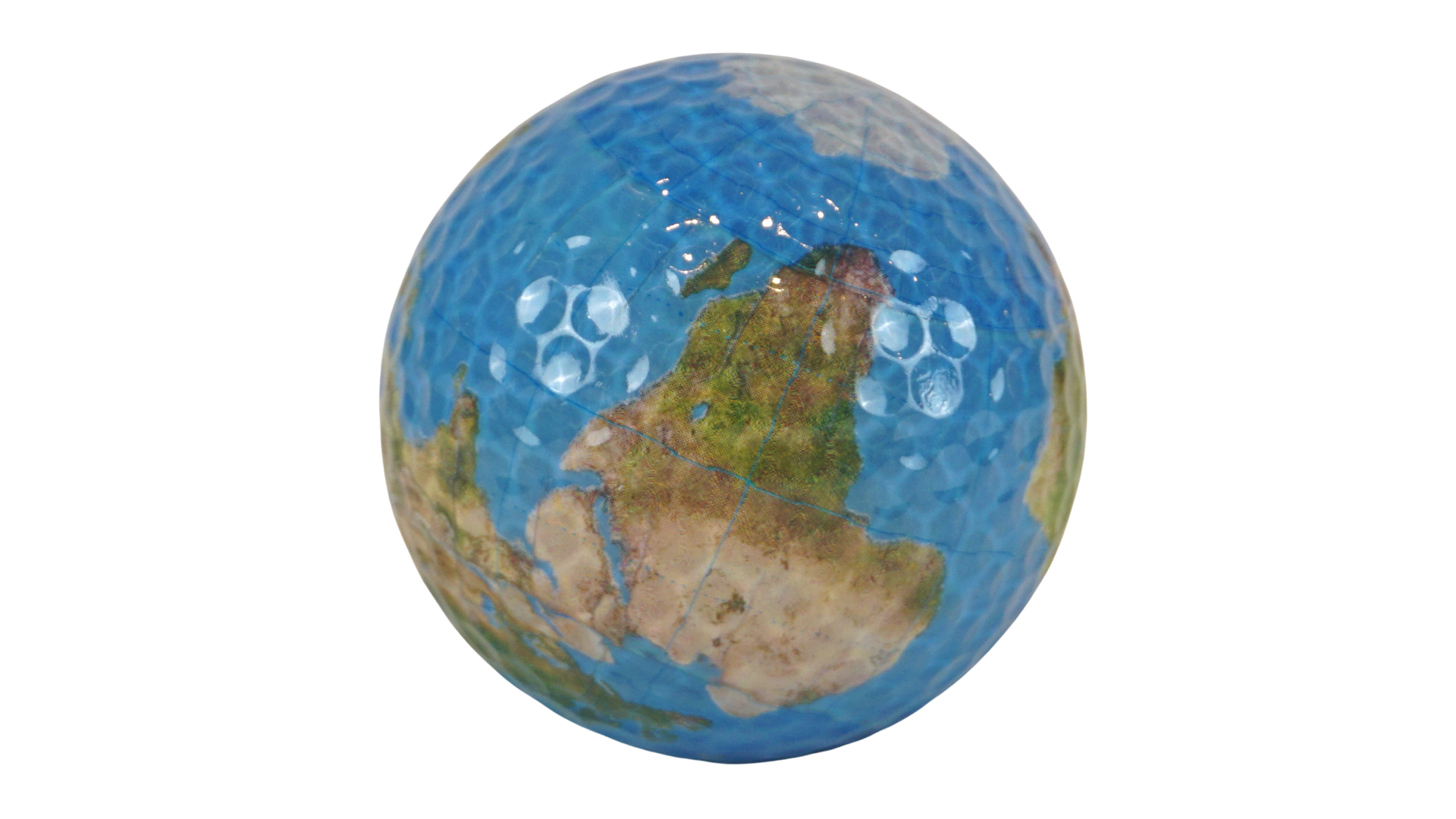 Golf Ball Planet Earth