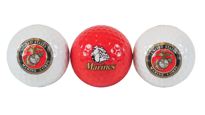 U.S Marines 3 Set Golf Ball