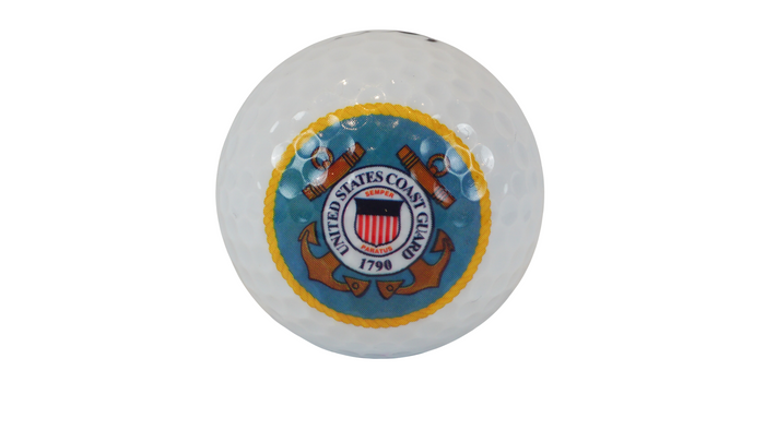 United State Coast Guard Golf Ball