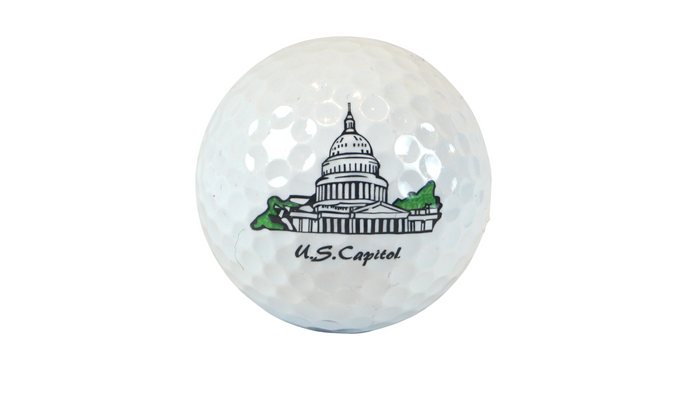 United State  Capitol Building Golf Ball