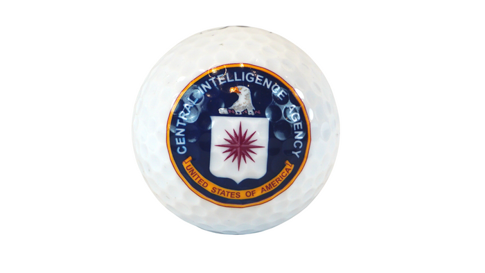 CIA Logo Golf Ball