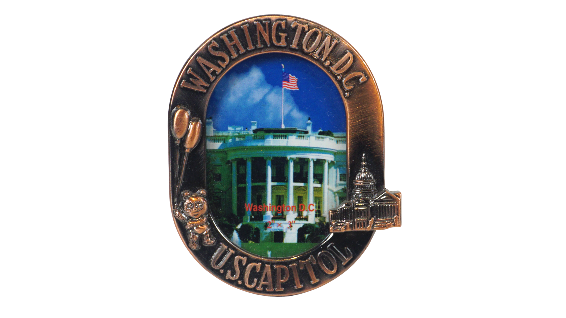 Washington DC Mini Metal Picture Frame