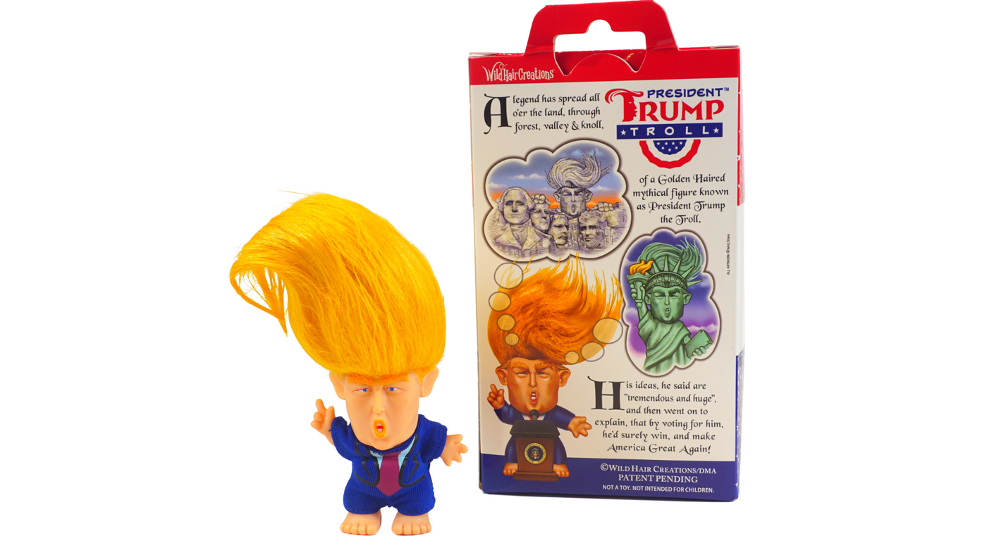 President trump top troll doll