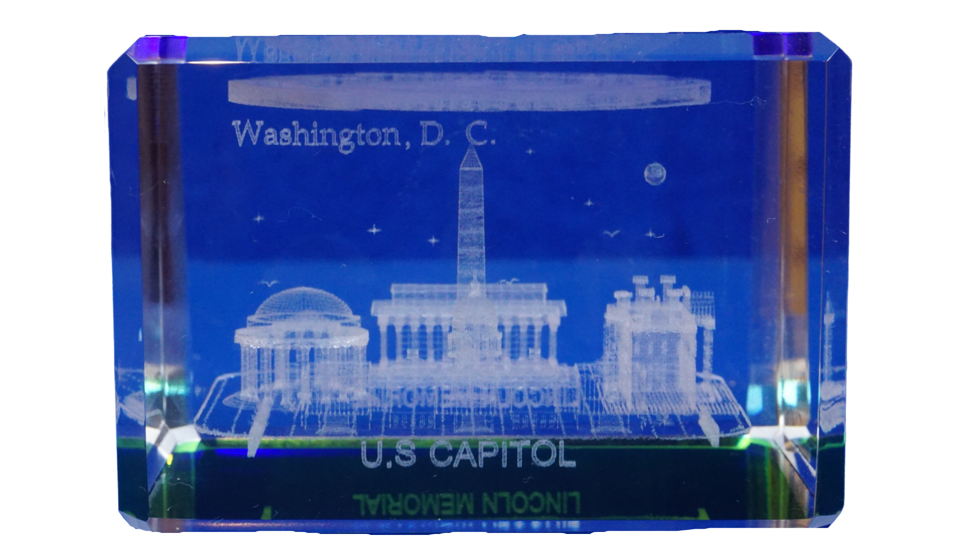 DC Monuments and Memorial Crystal