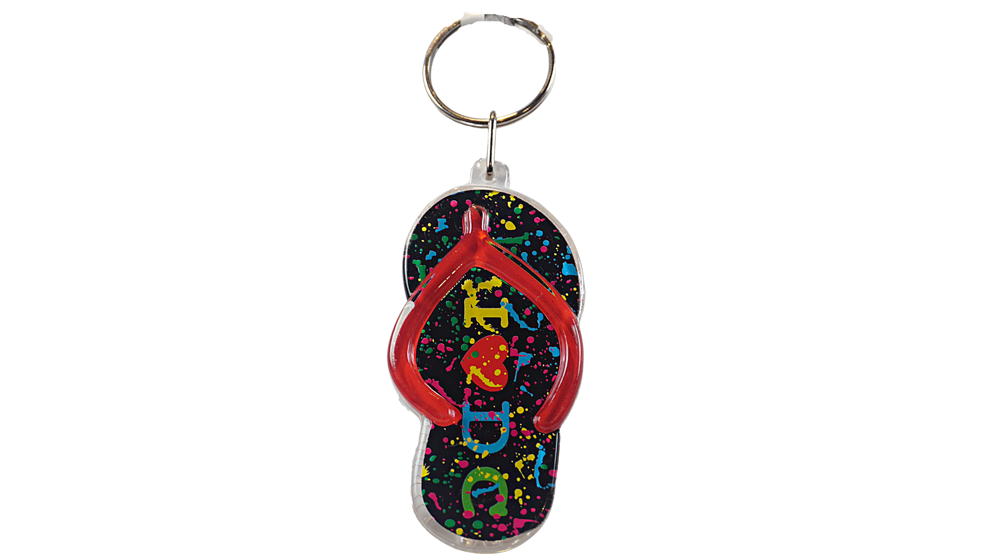 I Heart D.C Lucite Keychain