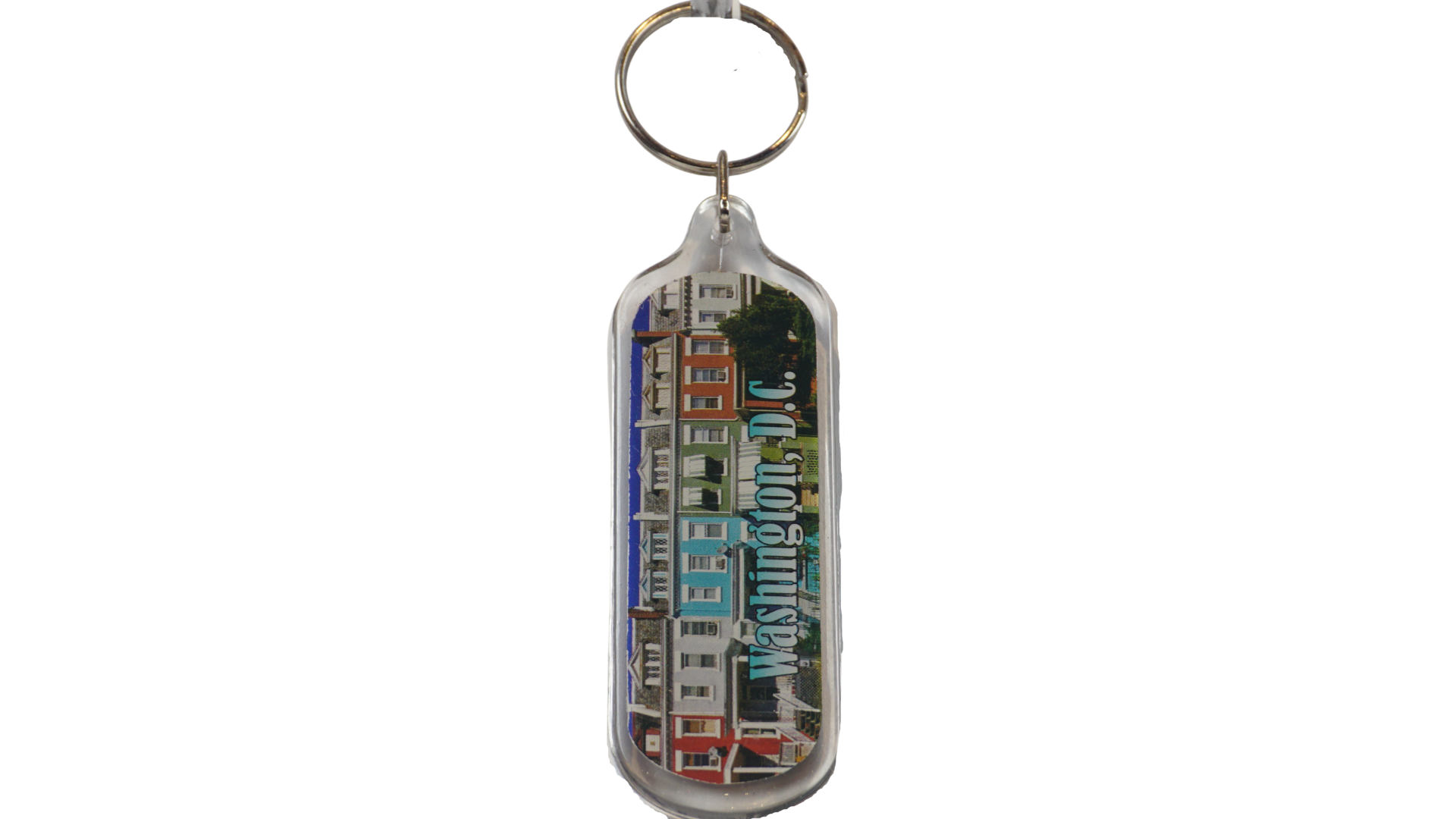 Washington D.C Lucite Keychain