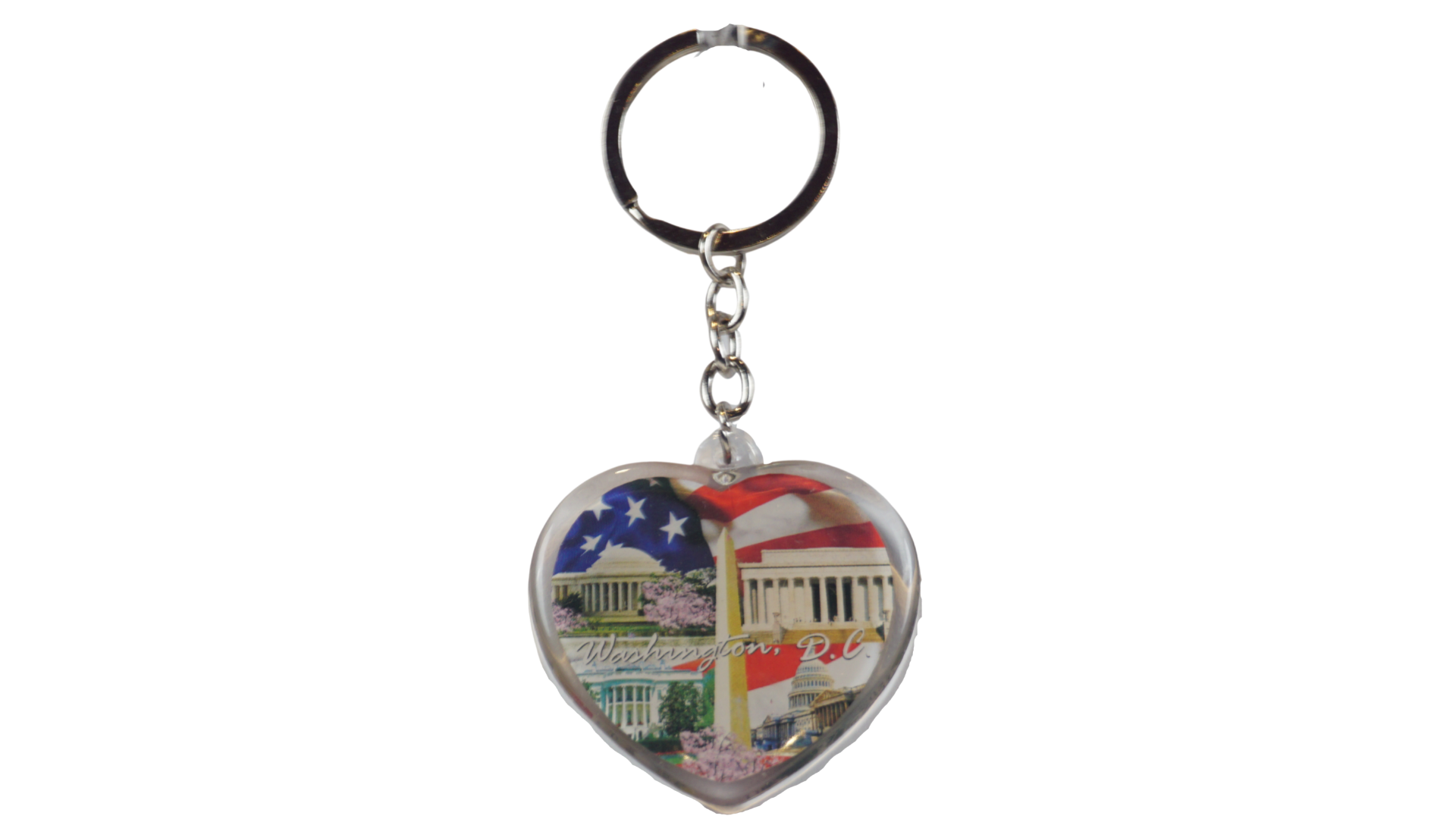 Panorama Washington D.C Lucite Keychain