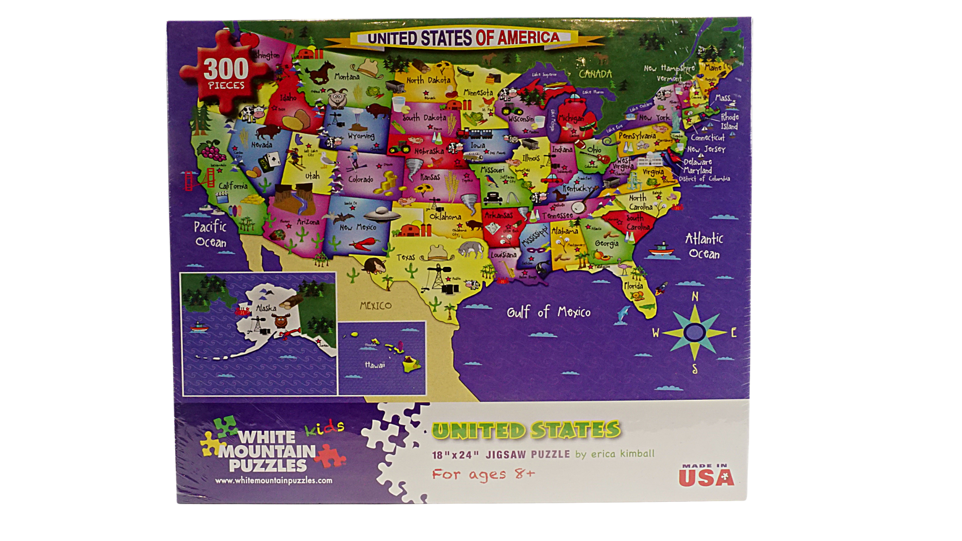 United States Map Jigsaw Puzzle