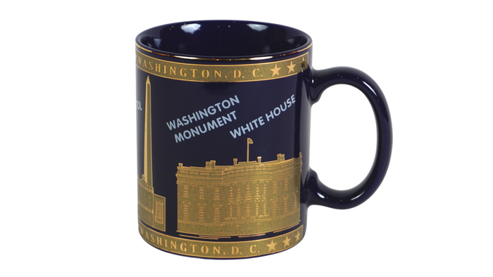 Coffee Mug Cobalt Gold Museum