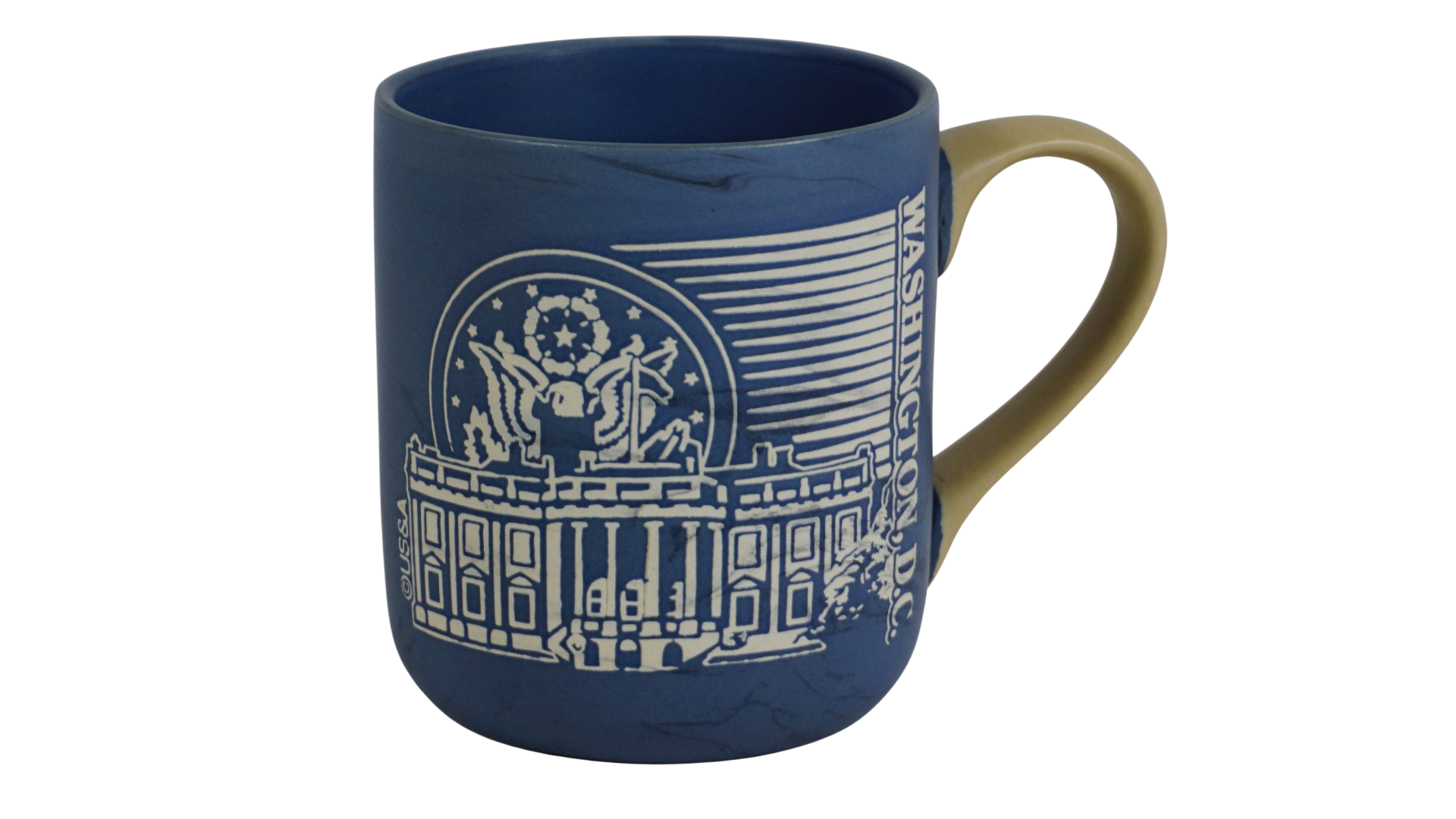 Coffee Mug Engraving White House