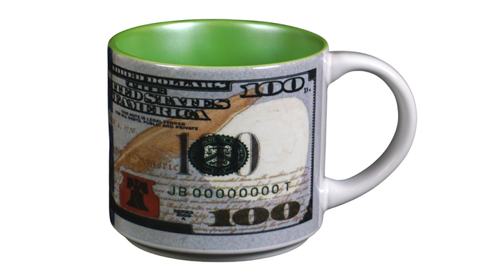 Coffee Mug U.S Currency