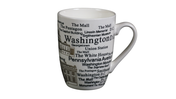 Coffee Mug Multi Writing Museum